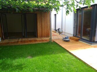 parquet in teak modena