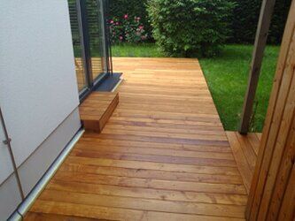 parquet in teak modena
